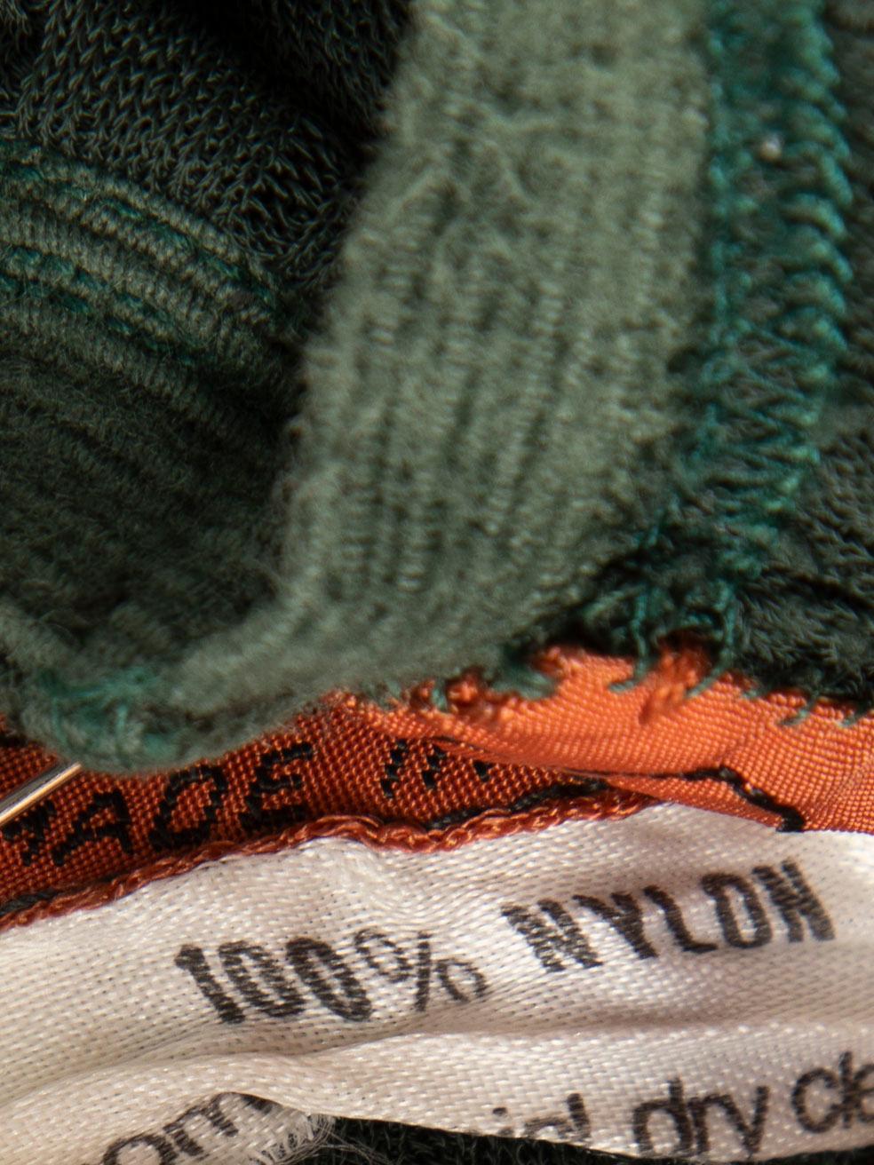 Missoni Gonna midi elasticizzata verde taglia S in vendita 3