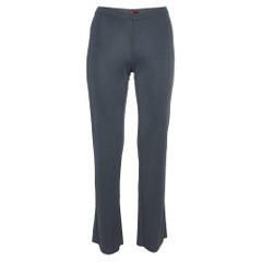 Missoni Grey Knit Straight Leg Pants M