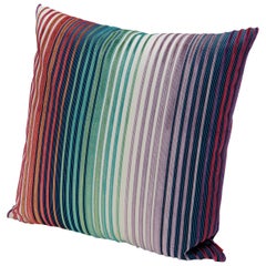 Missoni Home Tunisi Cushion in Multi-Color Striped Print