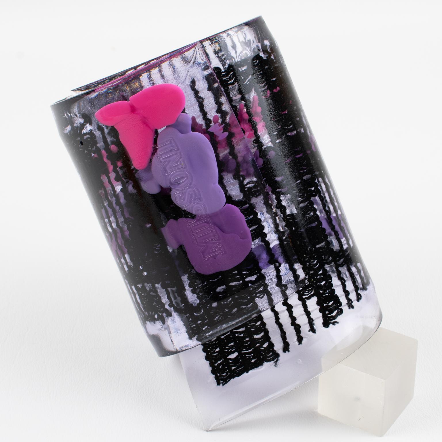 Missoni Bracciale Extra-Largo Multicolor By-Pass Couture Collezione 2014 in vendita 1