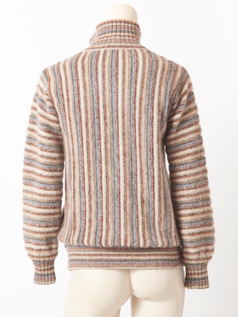 Missoni Knit Blouson Jacket In Good Condition For Sale In New York, NY