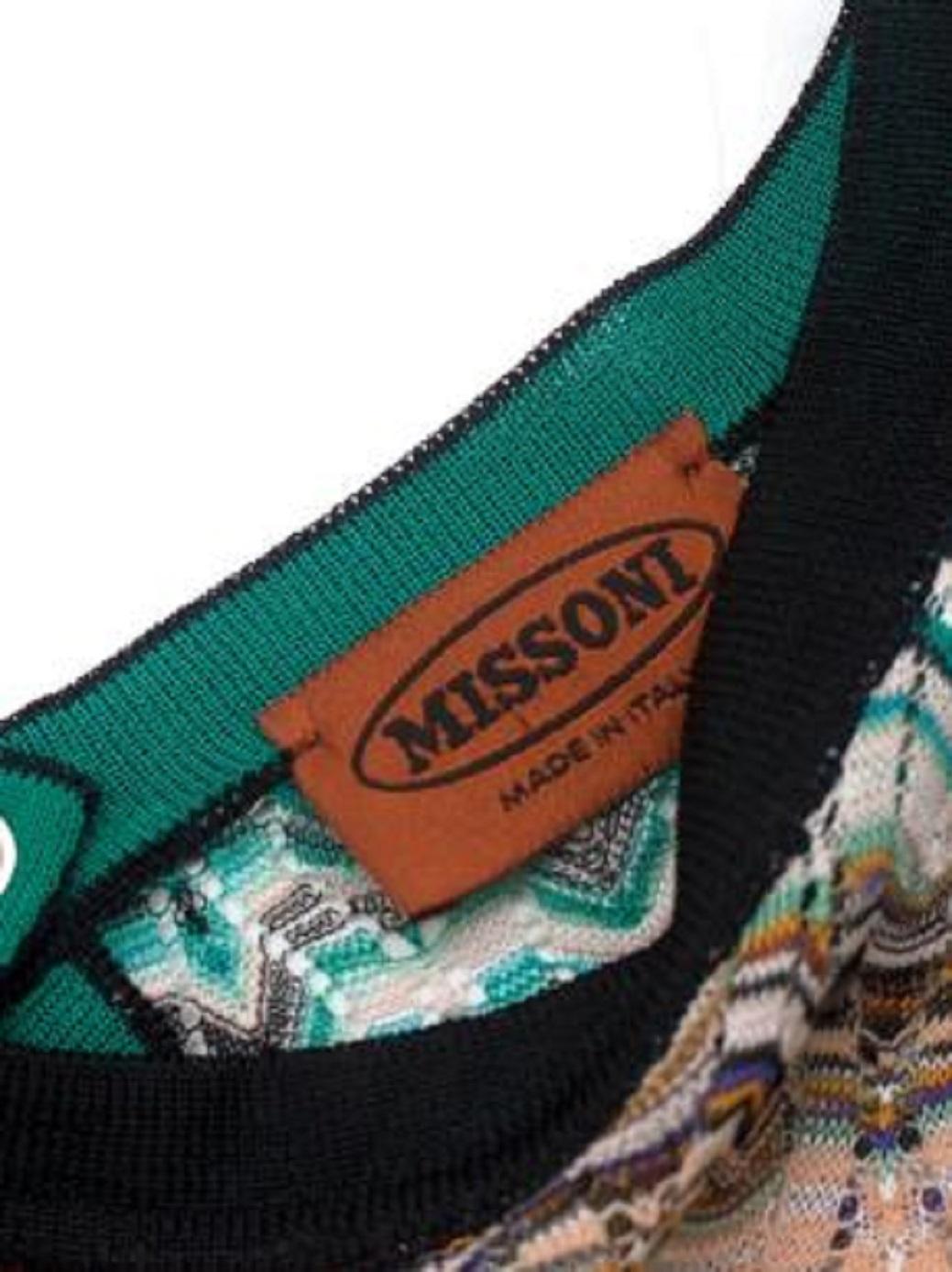 Missoni Knit Patterned Sleeveless Dress For Sale 1