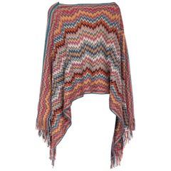 Missoni Knit Poncho
