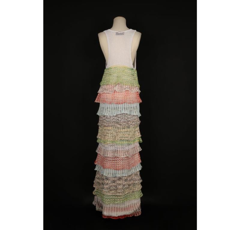 Missoni Long Linen Cardigan, 2019 In Excellent Condition For Sale In SAINT-OUEN-SUR-SEINE, FR