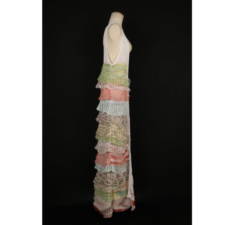 Women's Missoni Long Linen Cardigan, 2019 For Sale