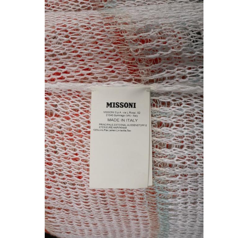 Missoni Long Linen Cardigan, 2019 For Sale 3