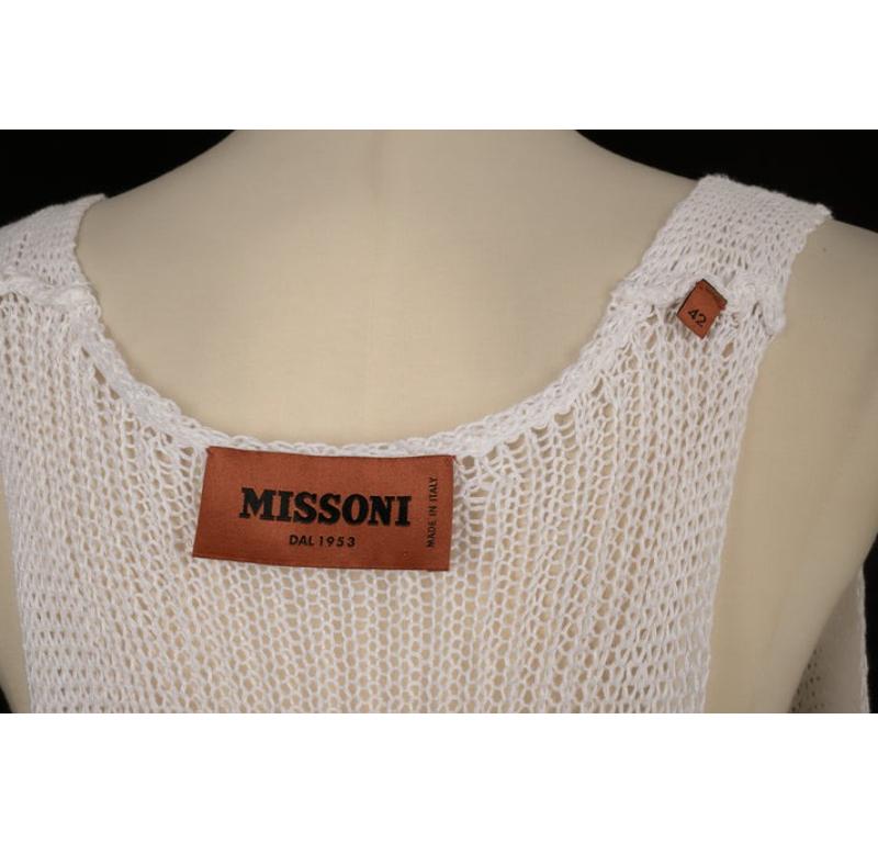 Missoni Long Linen Cardigan, 2019 For Sale 4