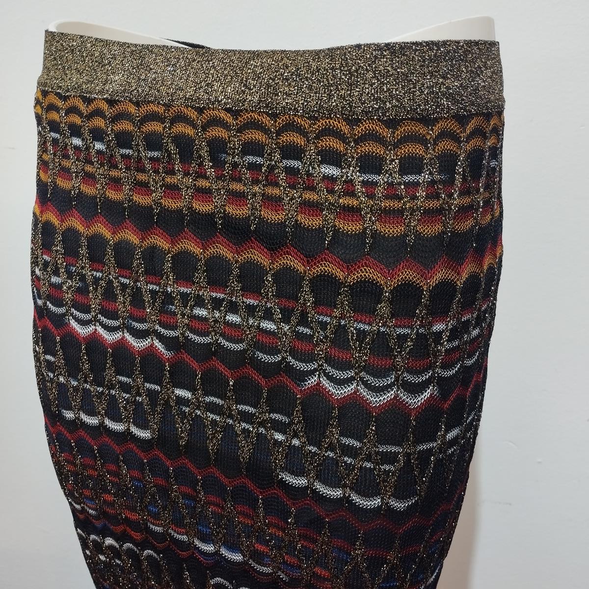 Black Missoni Long Stretch Skirt IT 40 For Sale