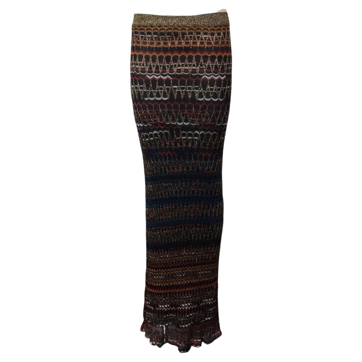 Missoni Long Stretch Skirt IT 40 For Sale