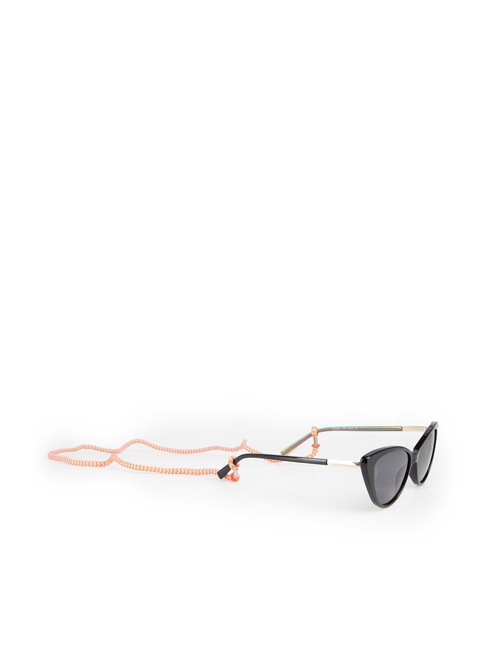 Missoni M Missoni Black Cat Eye Frame Sunglasses In New Condition In London, GB