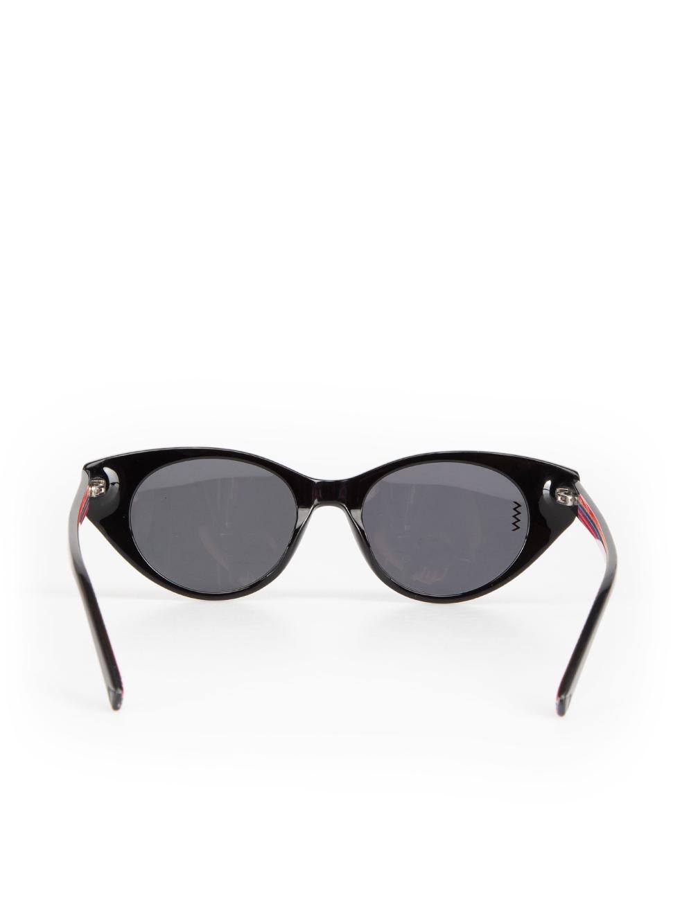 Gafas de sol negras ojo de gato M Missoni en Nuevo Estado en London, GB