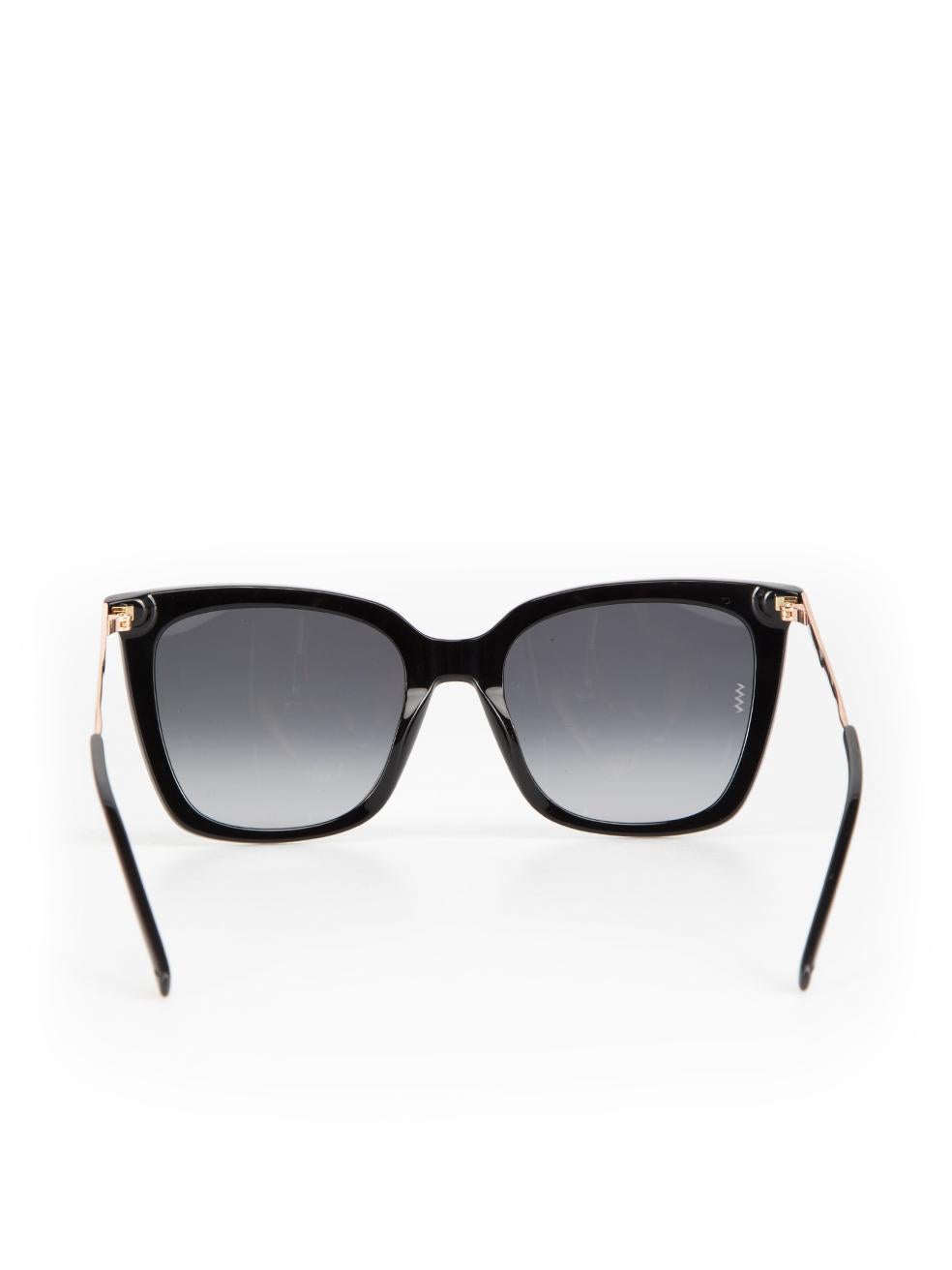 Women's Missoni M Missoni Black Gradient Square Sunglasses
