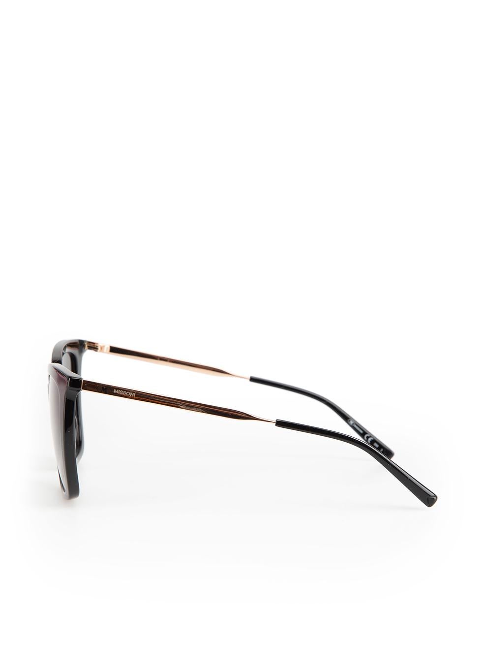 Missoni M Missoni Black Gradient Square Sunglasses 1