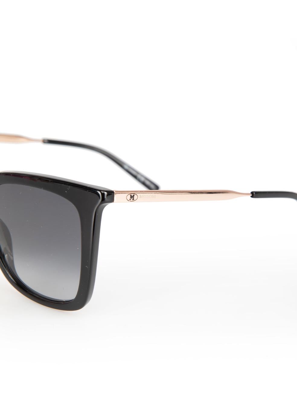 Missoni M Missoni Black Gradient Square Sunglasses 2