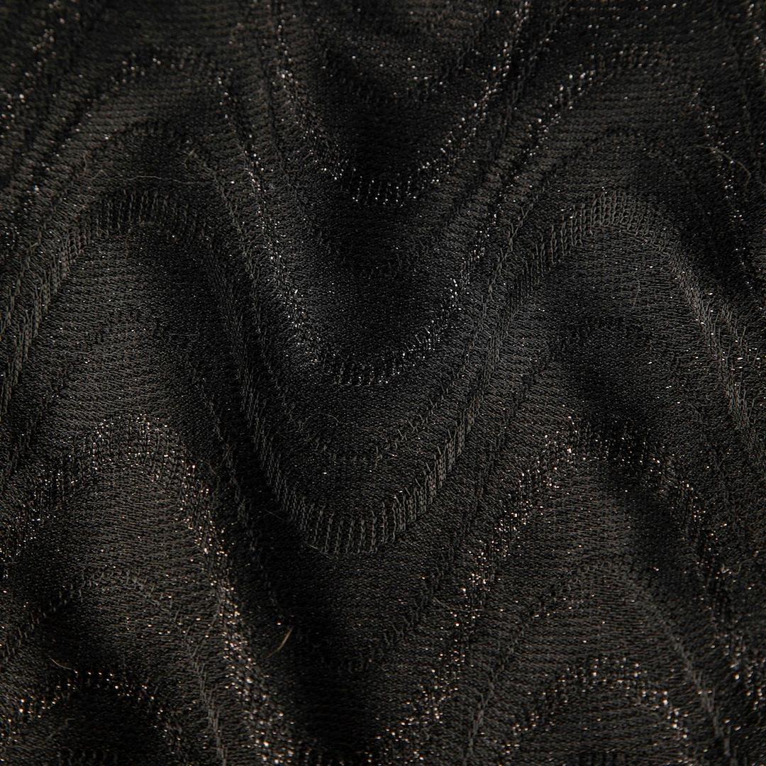 Women's Missoni M Missoni Black Short Sleeves Knee-Length Dress Size M For Sale