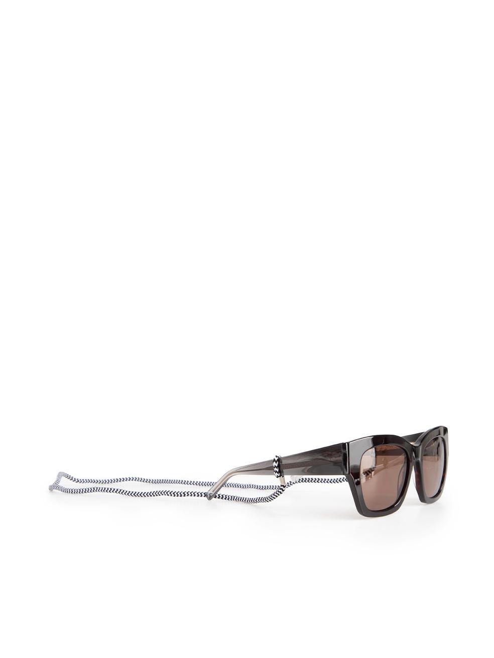 Missoni M Missoni Marrón Gradiente Brazos Gafas de sol en Nuevo Estado en London, GB