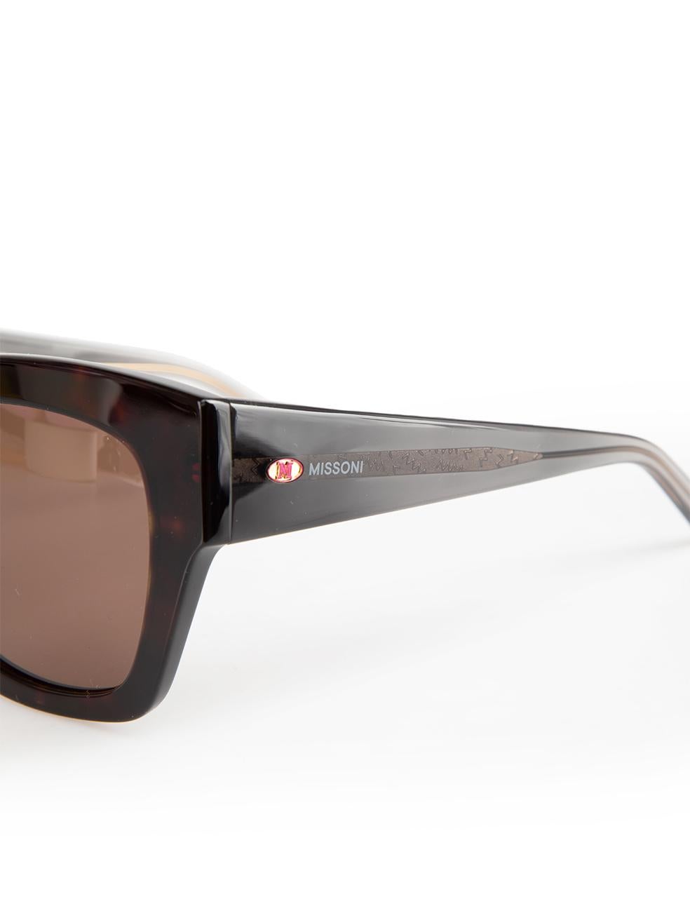 Missoni M Missoni Marrón Gradiente Brazos Gafas de sol 2