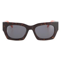 M Missoni M Missoni Brown Lunettes de soleil carrées en écailles de tortue