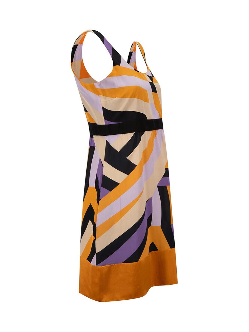 CONDITION is Very good. Minimal wear to dress is evident. Minimal wear to the front-left of the neckline and the centre-front with a pull to the weave and a light discoloured mark to the front neckline lining on this used Missoni designer resale