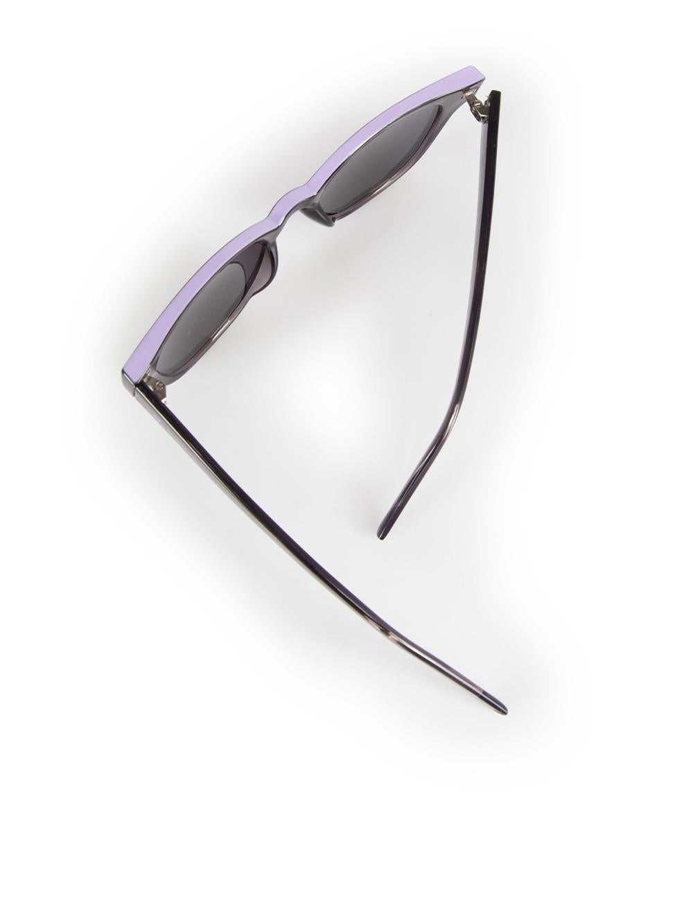 Missoni M Missoni Grey Transparent Square Sunglasses 2