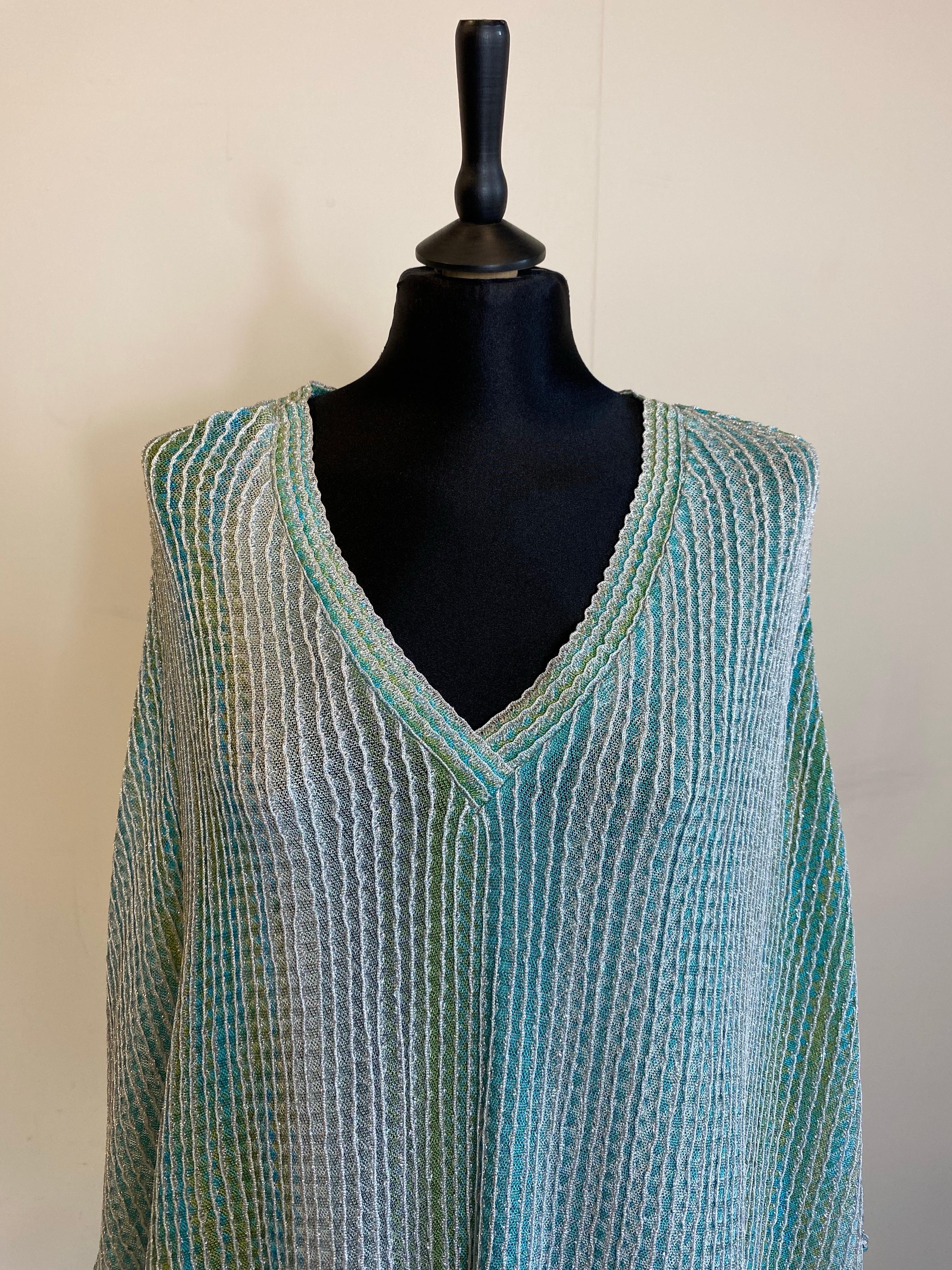 Poncho de playa Missoni Mare Gris en venta