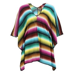 Kaftán de punto de ganchillo Missoni Mare IT 40 UK 8