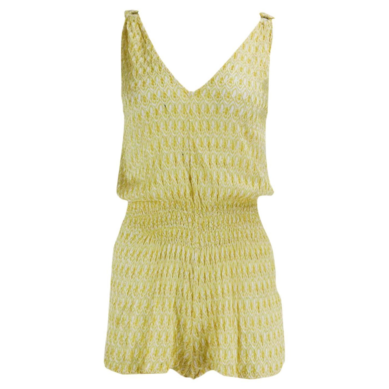 Missoni Mare Crochet Knit Playsuit It 40 Uk 8 For Sale at 1stDibs