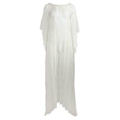 Missoni Mare Fringed Crochet Knit Kaftan