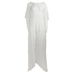 Missoni Mare Fringed Crochet Knit Kaftan One Size