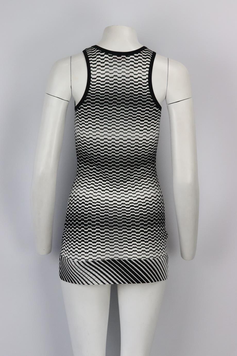 Missoni Mare Stretch Knit Mini Dress It 40 Uk 8 In Excellent Condition In London, GB