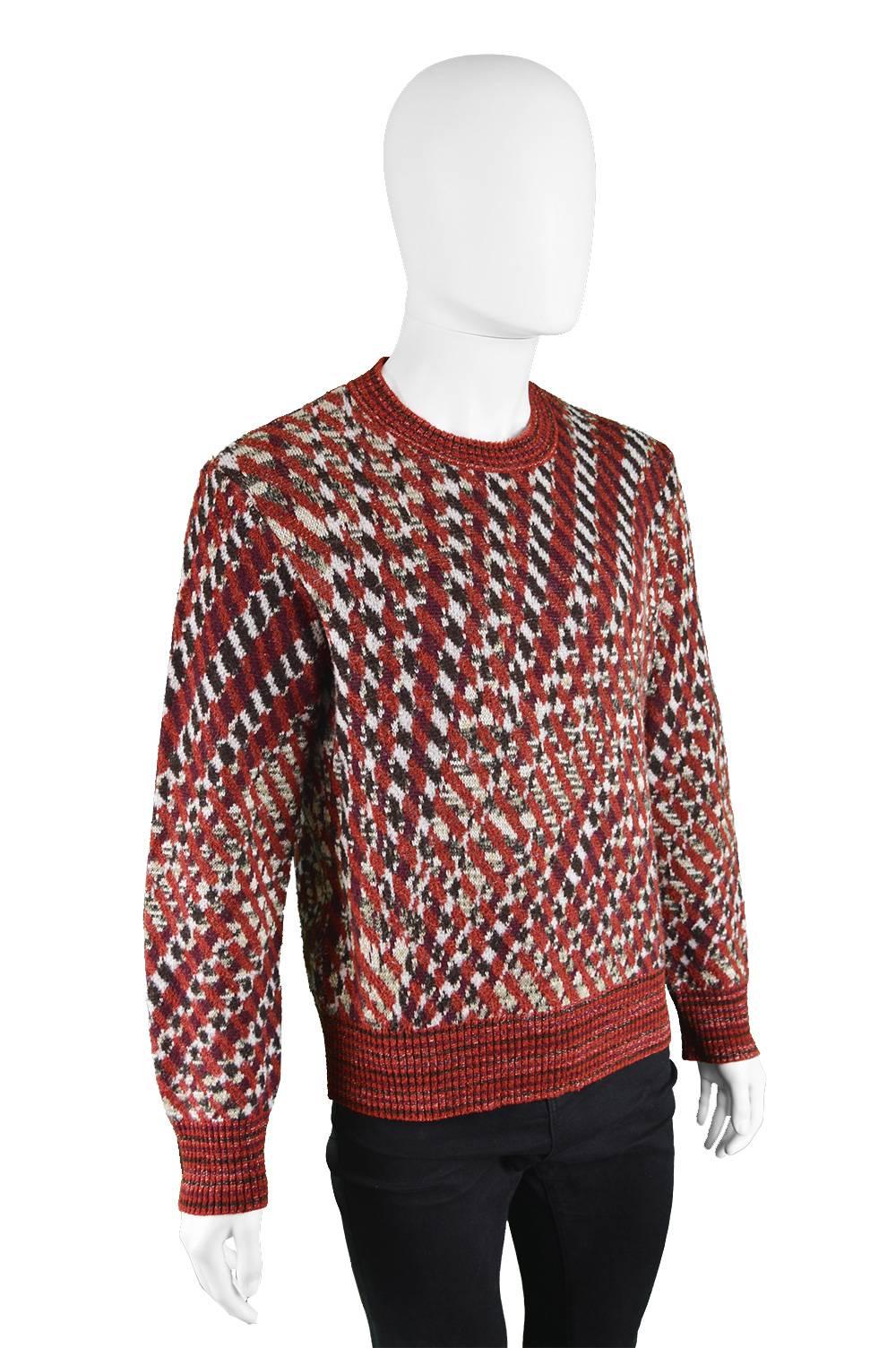 patterned sweaters men