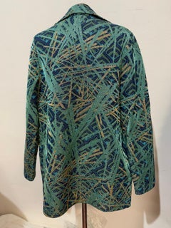 Missoni  Metal Green Top + Jacket Set Size S