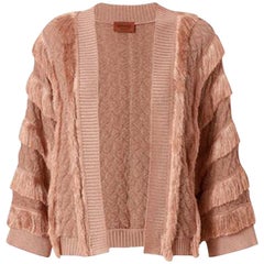 Missoni Metallic Fringed Cardigan