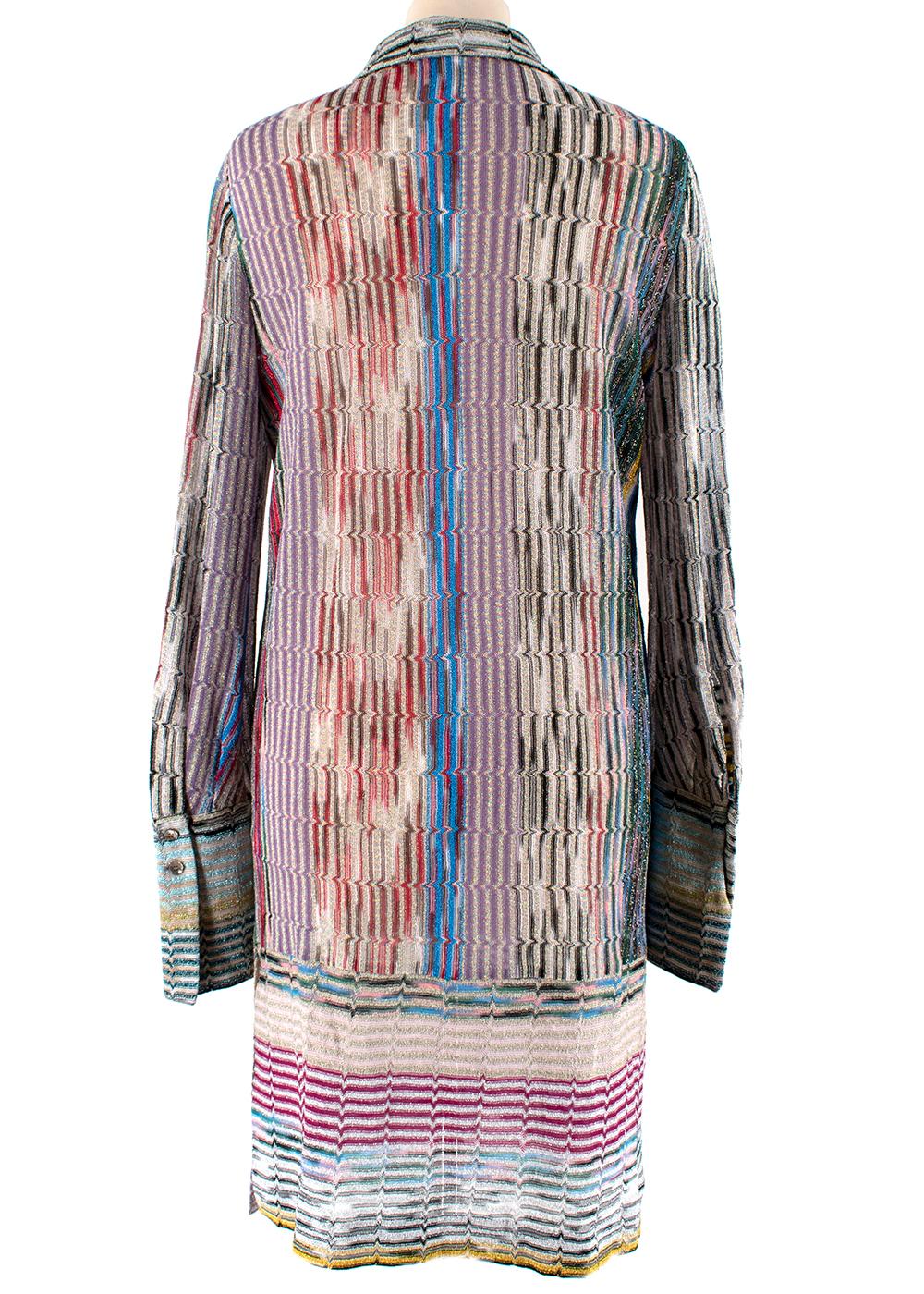 missoni shirt dress