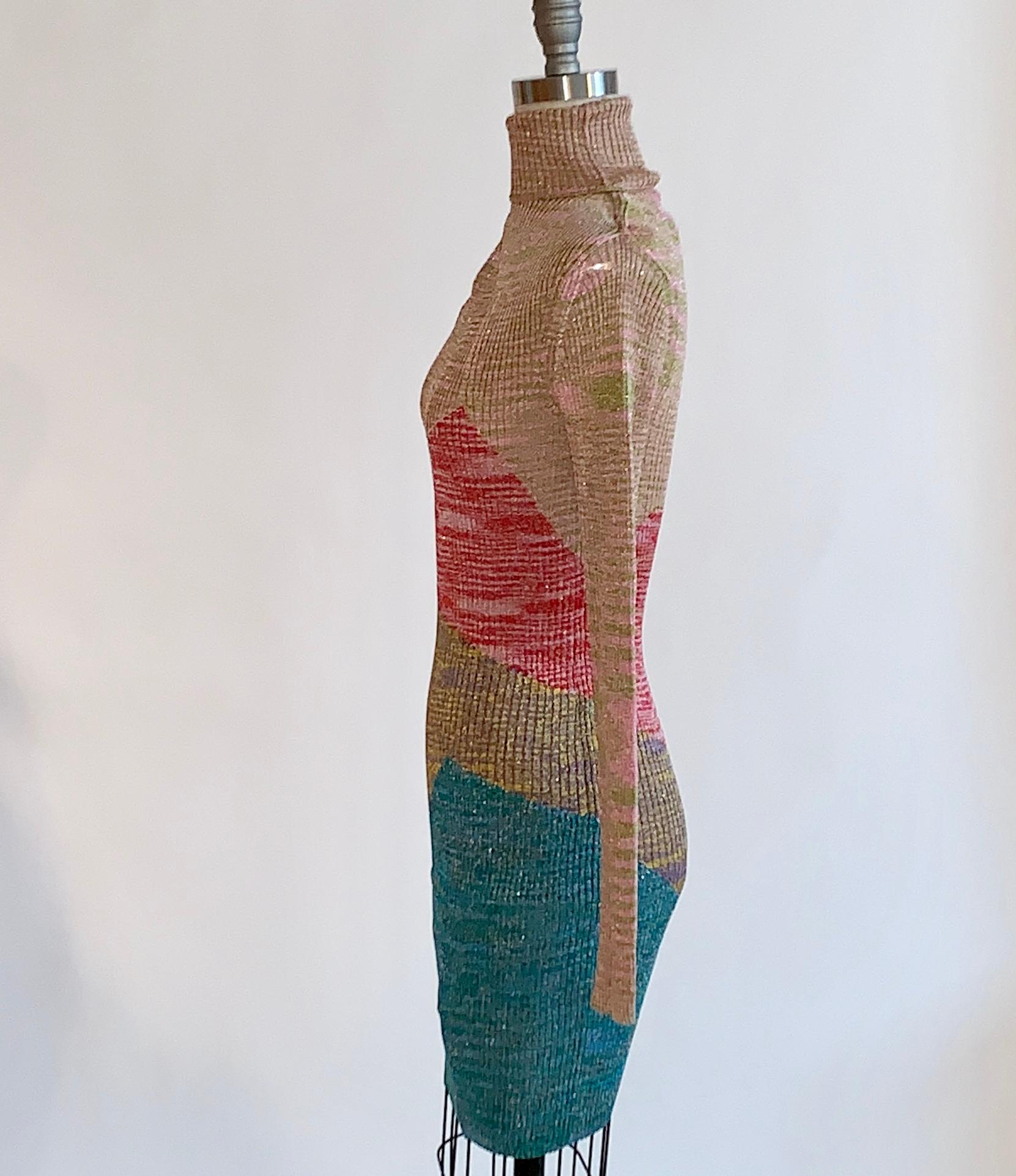 missoni turtleneck dress