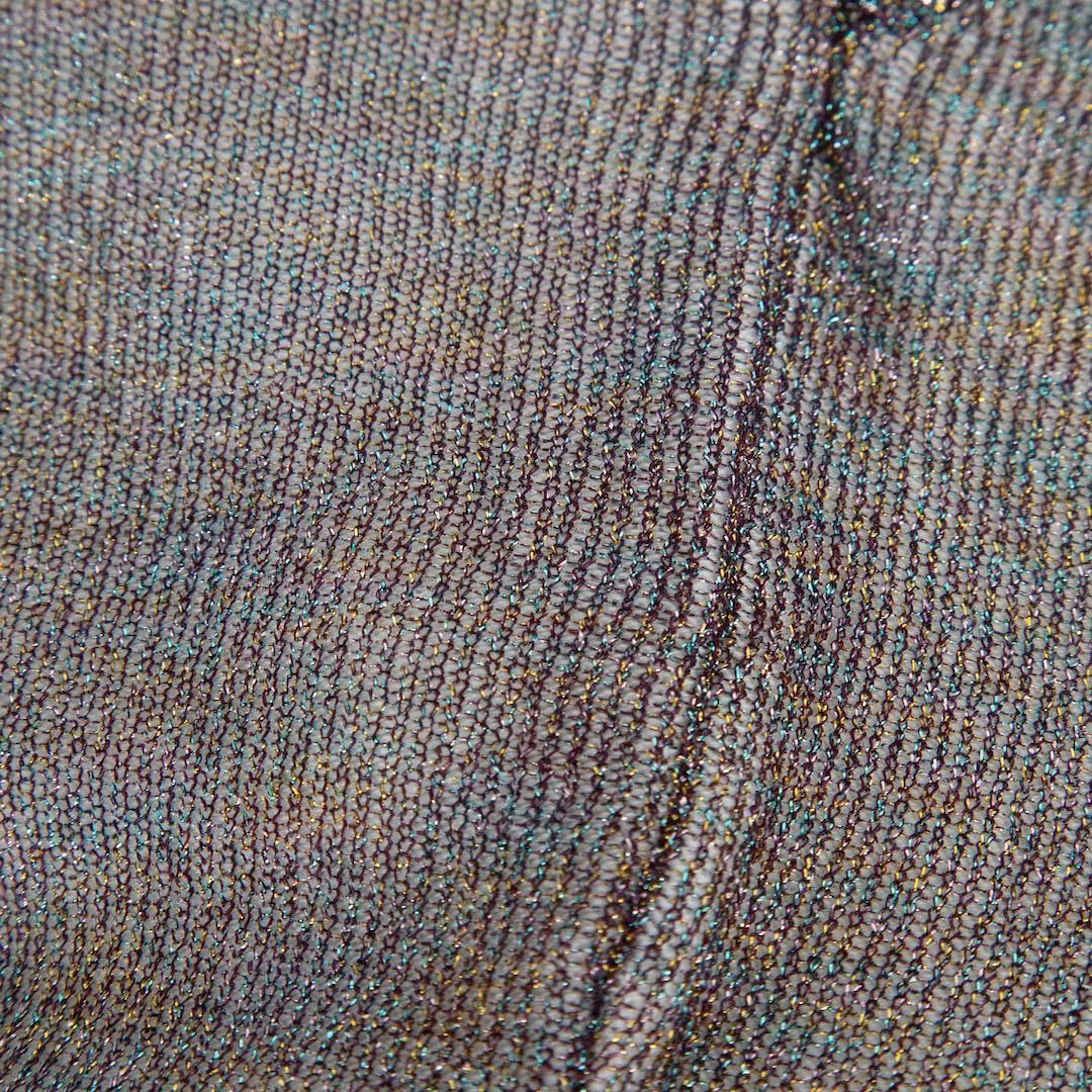 Pantalon croisé Missoni en laine métallique taille S Neuf - En vente à London, GB