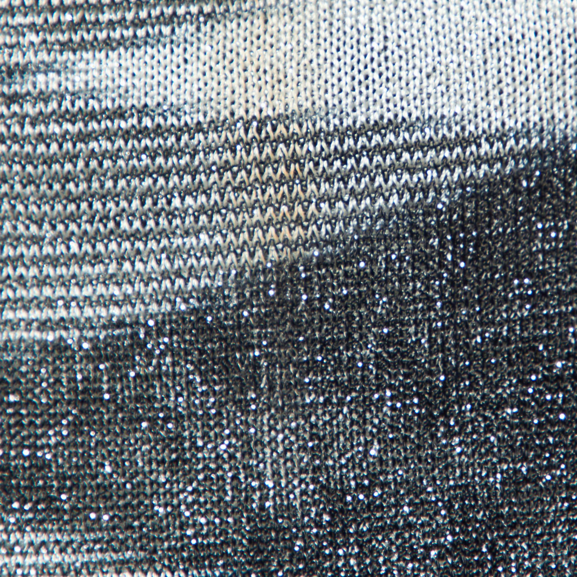 Gray Missoni Monochrome Diamond Pattern Lurex Knit Stole For Sale