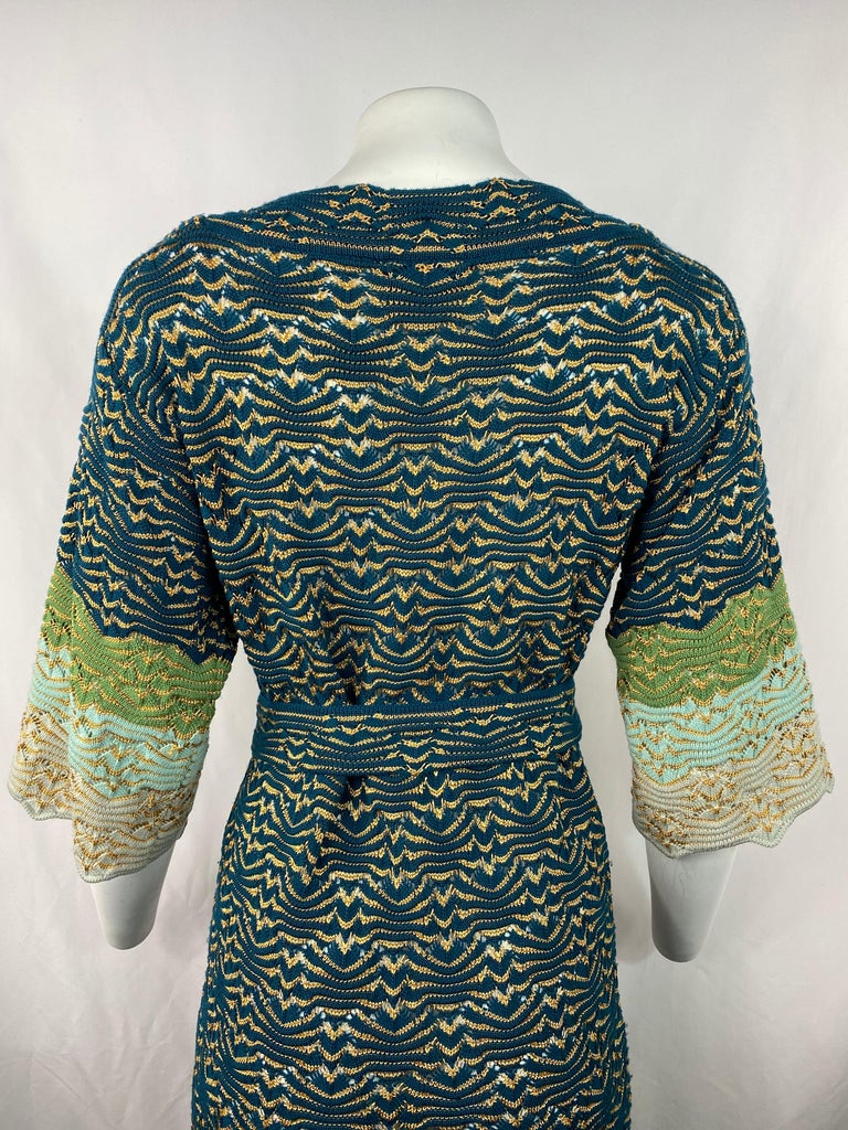 Multi Color Knit Mini Dress main image 0