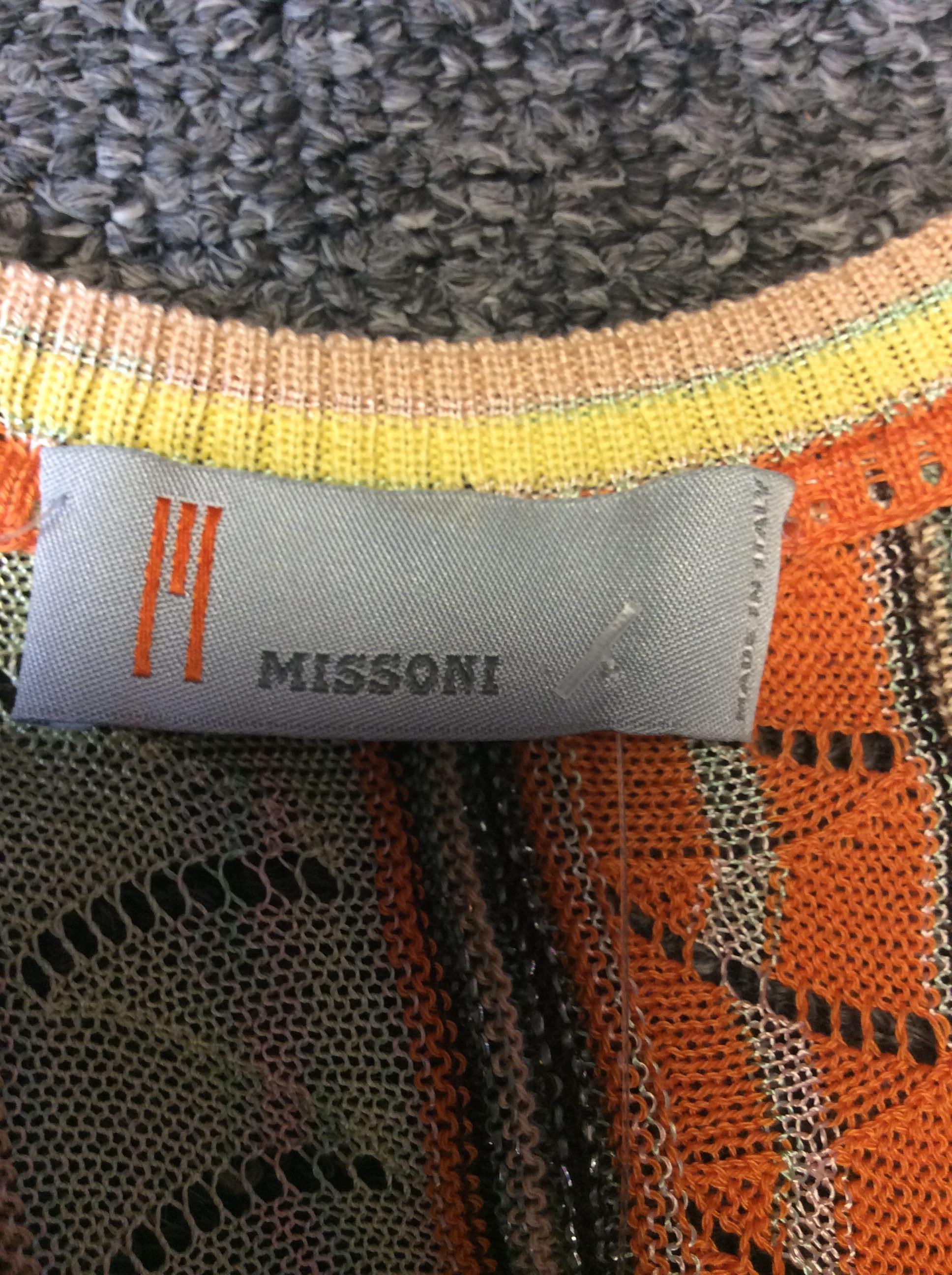 Missoni Multi- Color Stripe Dress For Sale 2