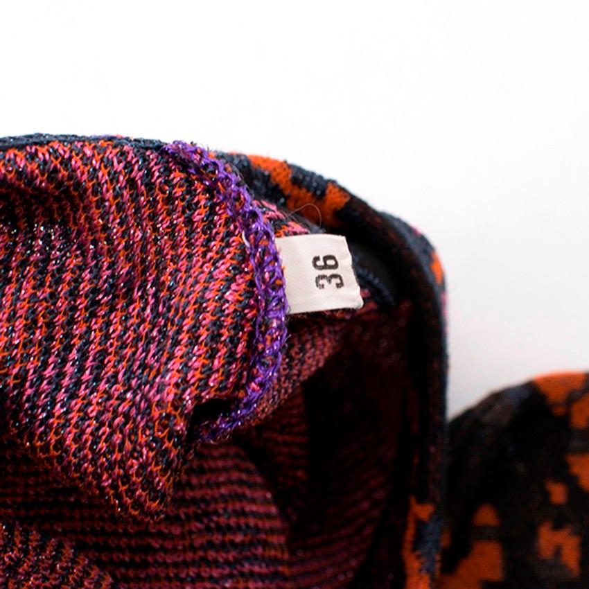 Missoni Multi-Coloured Stretch Knit Dress  US 0-2 For Sale 5