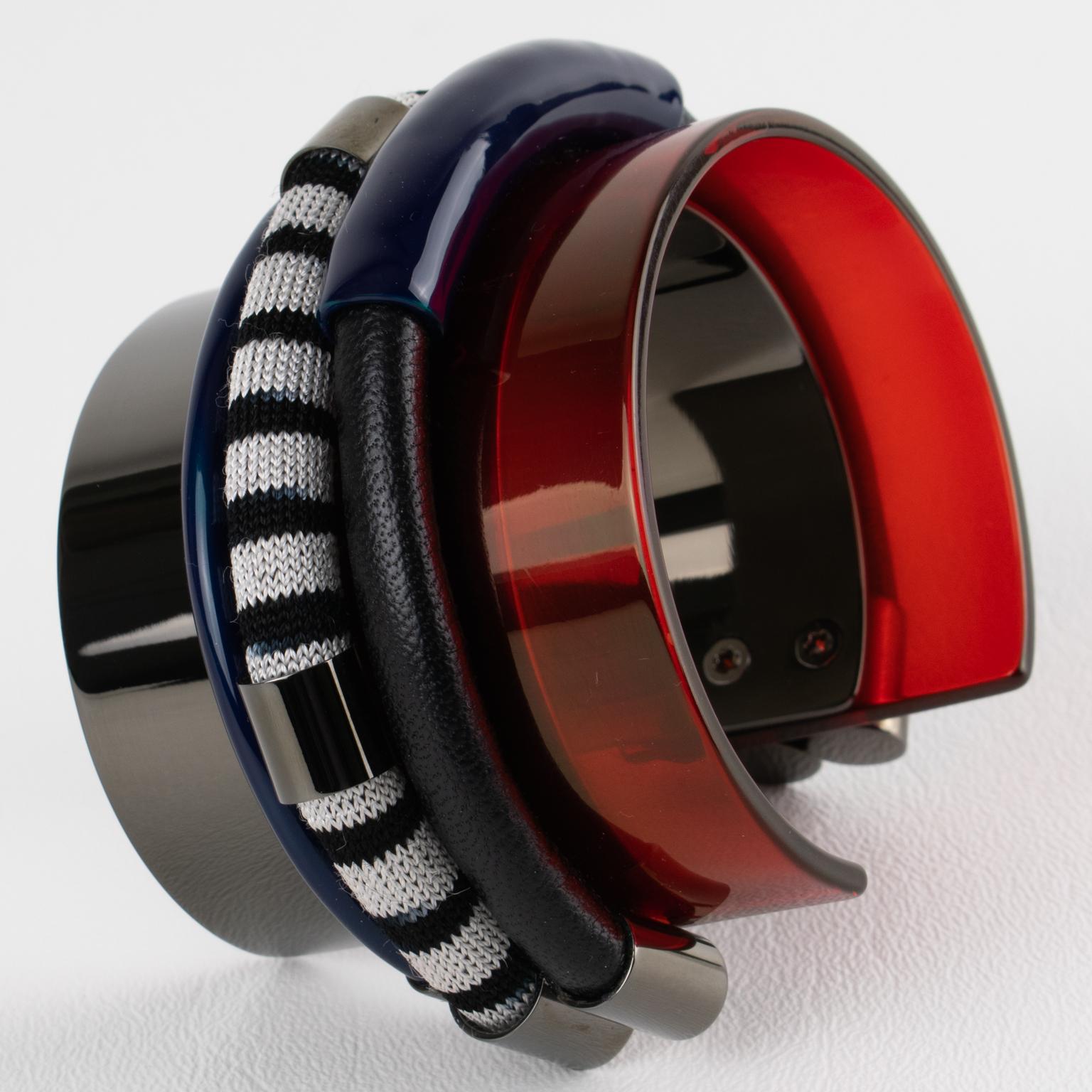 Bracciale Missoni multifilo multicolore in vendita 5