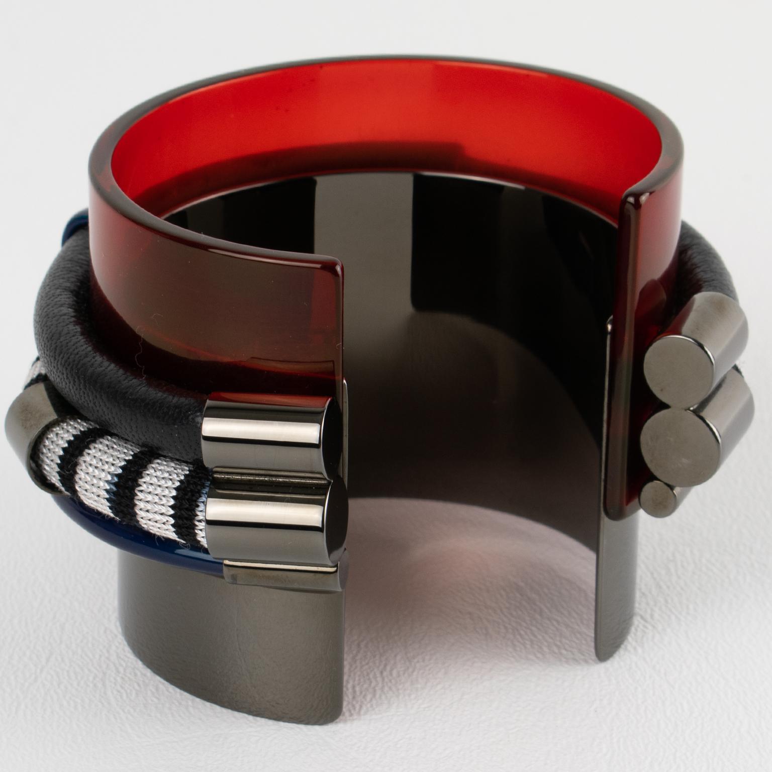 Bracciale Missoni multifilo multicolore in vendita 6