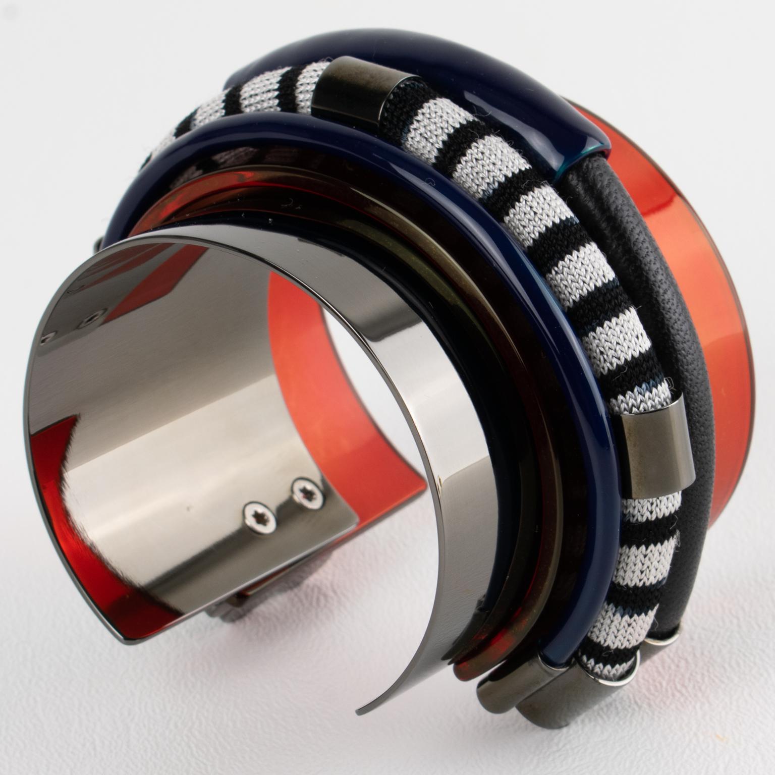 Bracciale Missoni multifilo multicolore in vendita 7