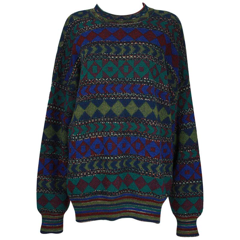 Missoni Abstract Mohair Sweater For Sale at 1stDibs | mohair sweater ...