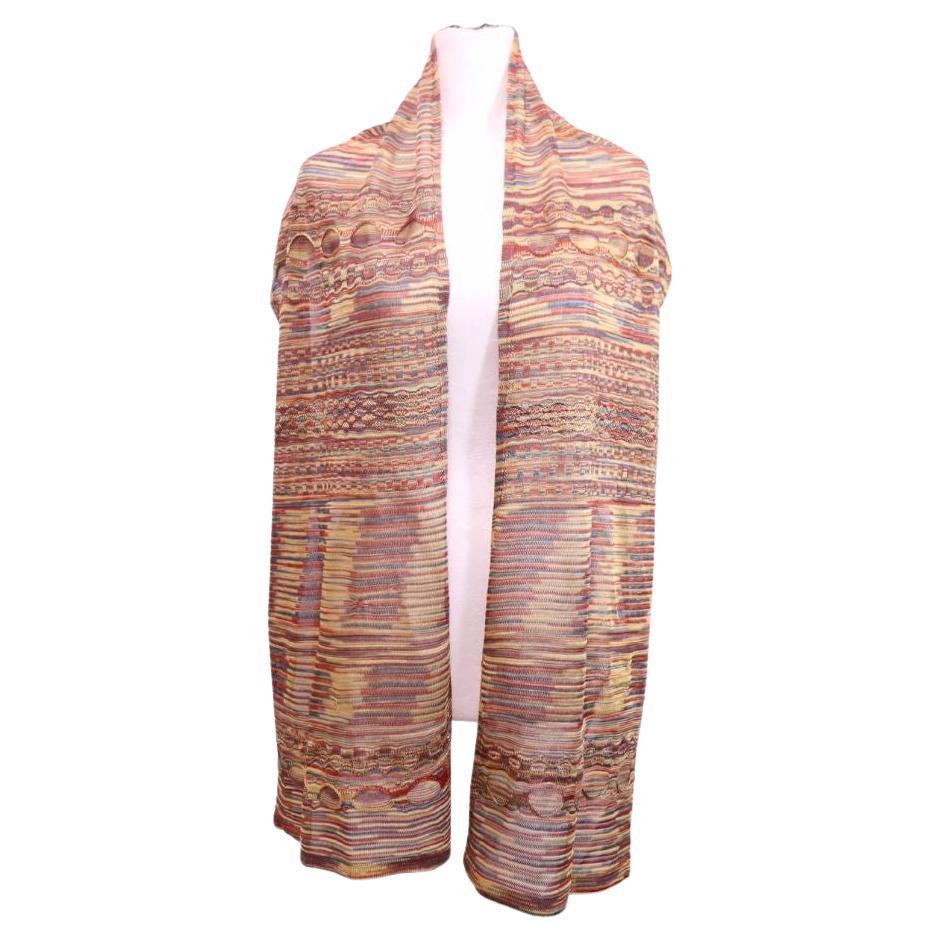Missoni Multicolor Knit Scarf
