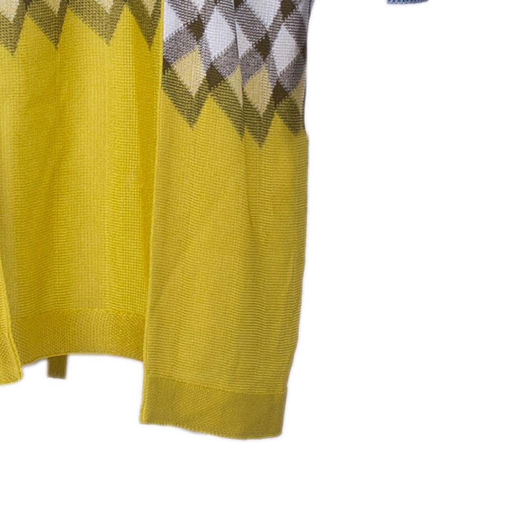 Missoni Multicolor Knit Zig Zag Dress and Cardigan Set M 4