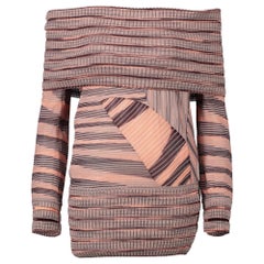 Missoni Multicolor Off-Shoulder Sweater - IT38