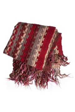 Missoni, Sciarpa multicolore con stampa Zig Zag