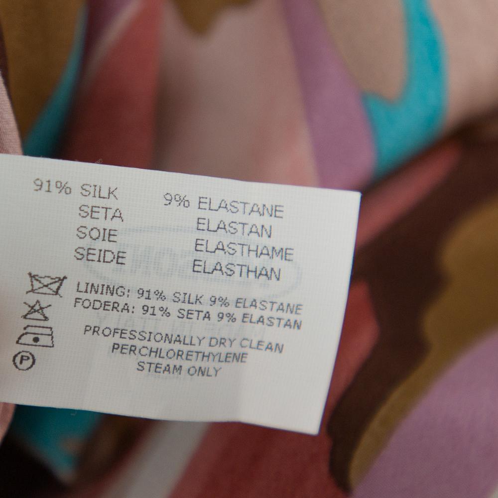 Missoni Multicolor Silk Embellished Cape Detail Sleeveless Maxi Dress M 3
