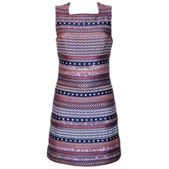 Missoni Multicolor Striped Fabric Dress